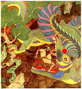 Tanglewood tales - Dulac plate facing page 088