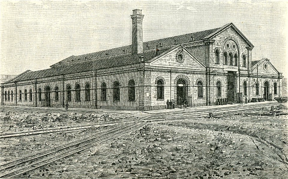 Taranto Arsenale Militare officina carpentieri in ferro
