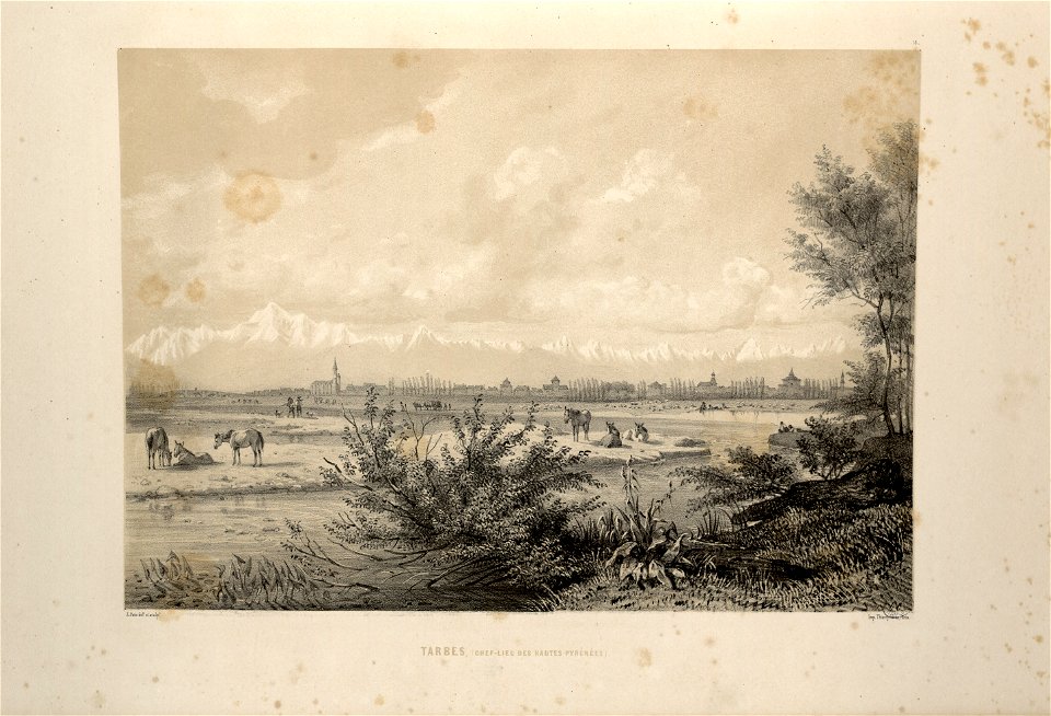 Tarbes (chef-lieu des Hautes-Pyrénées) - Fonds Ancely - B315556101 A PARIS 1 029