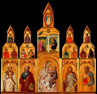 Tarlati-polyptych-Pietro Lorenzetti Pieve di santa Maria Arezzo