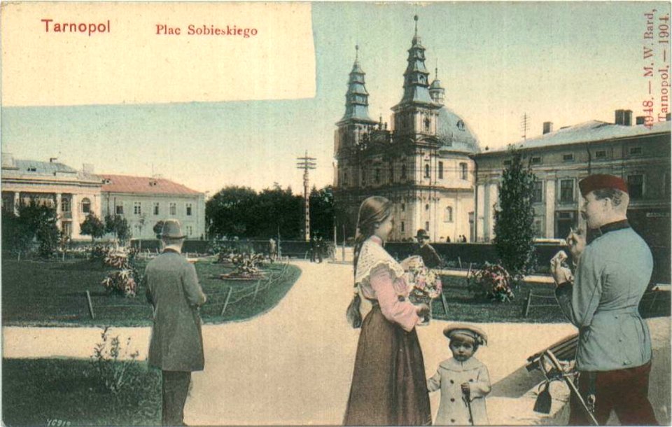 Tarnopol. Plac Sobieskiego