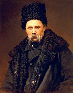 Taras Shevchenko - portrait by Ivan Kramskoi