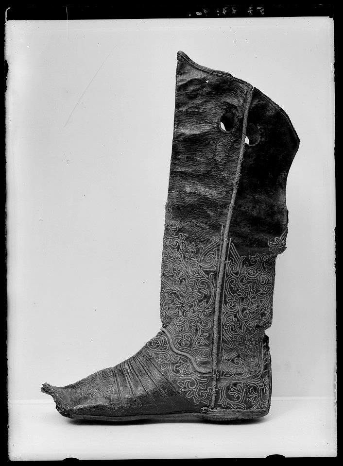 Tartarisk stövel, Ryssland, 1500-talet - Livrustkammaren - 34851