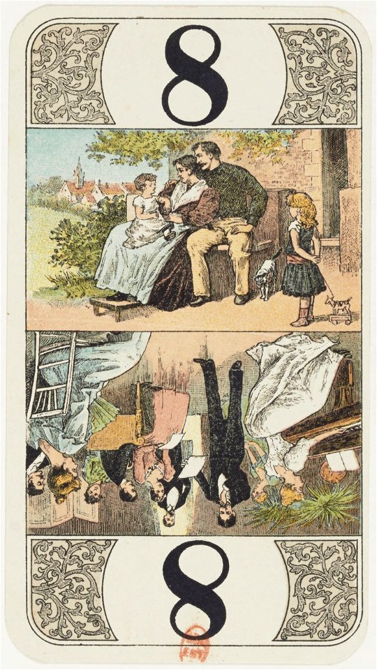 Tarot nouveau - Grimaud - 1898 - Trumps - 08