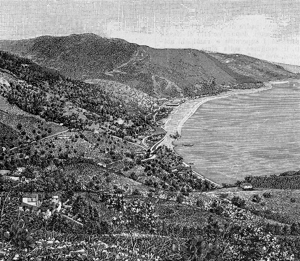 Taormina – Panorama del Teatro (xilografia)