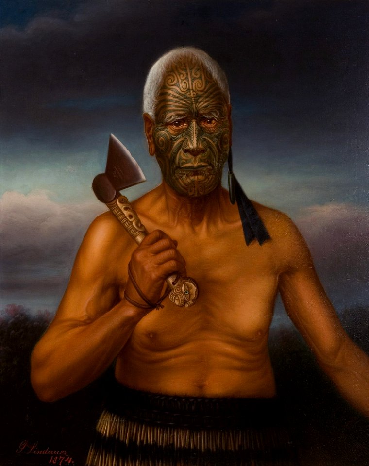 Taraia Ngakuti Te Tumuhia, by Gottfried Lindauer