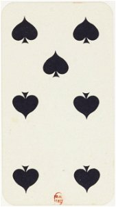 Tarot nouveau - Grimaud - 1898 - Spades - 07