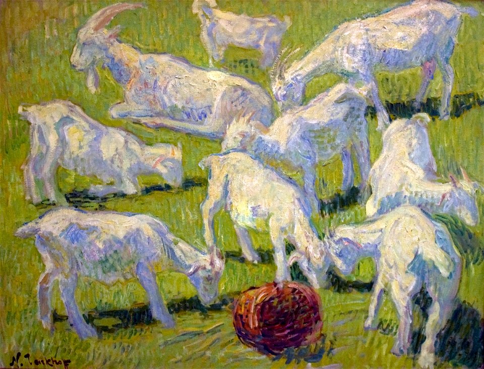 Tarhov - Goats in Sunlight