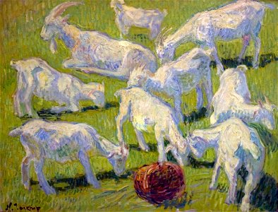 Tarhov - Goats in Sunlight