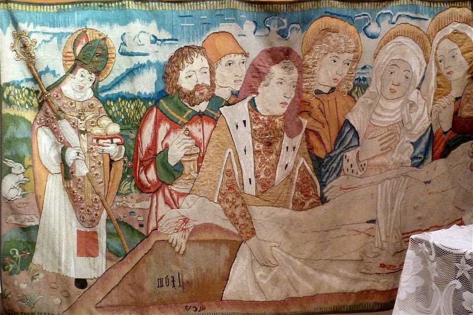 Tapisserie Mise au tombeau 01