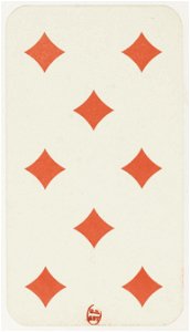 Tarot nouveau - Grimaud - 1898 - Diamonds - 08