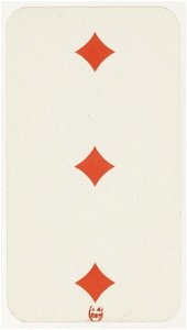 Tarot nouveau - Grimaud - 1898 - Diamonds - 03