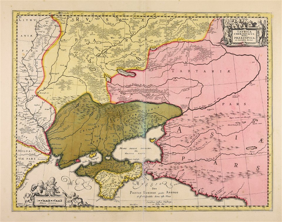 Taurica Chersonesus hodie Przecopsca et Gazara dicitur - CBT 5873127