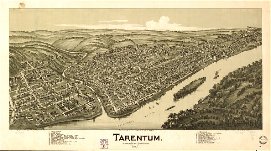 Tarentum, Allegheny County, Pennsylvania, 1901. LOC 75696544
