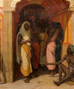 Tavík František Šimon - In Front of a Church