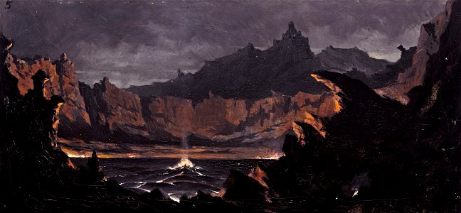Jules Tavernier - Halemaumau