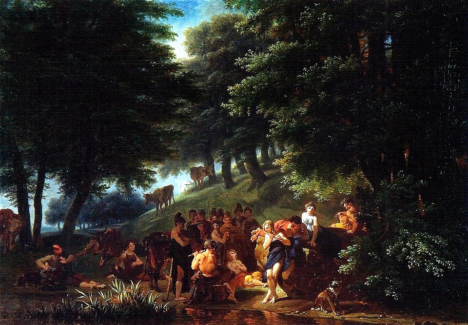 Nicolas-Antoine Taunay - Apolo visitando Admeto