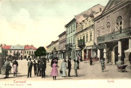 Tarnopol. Rynek. 1906
