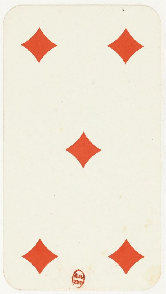 Tarot nouveau - Grimaud - 1898 - Diamonds - 05