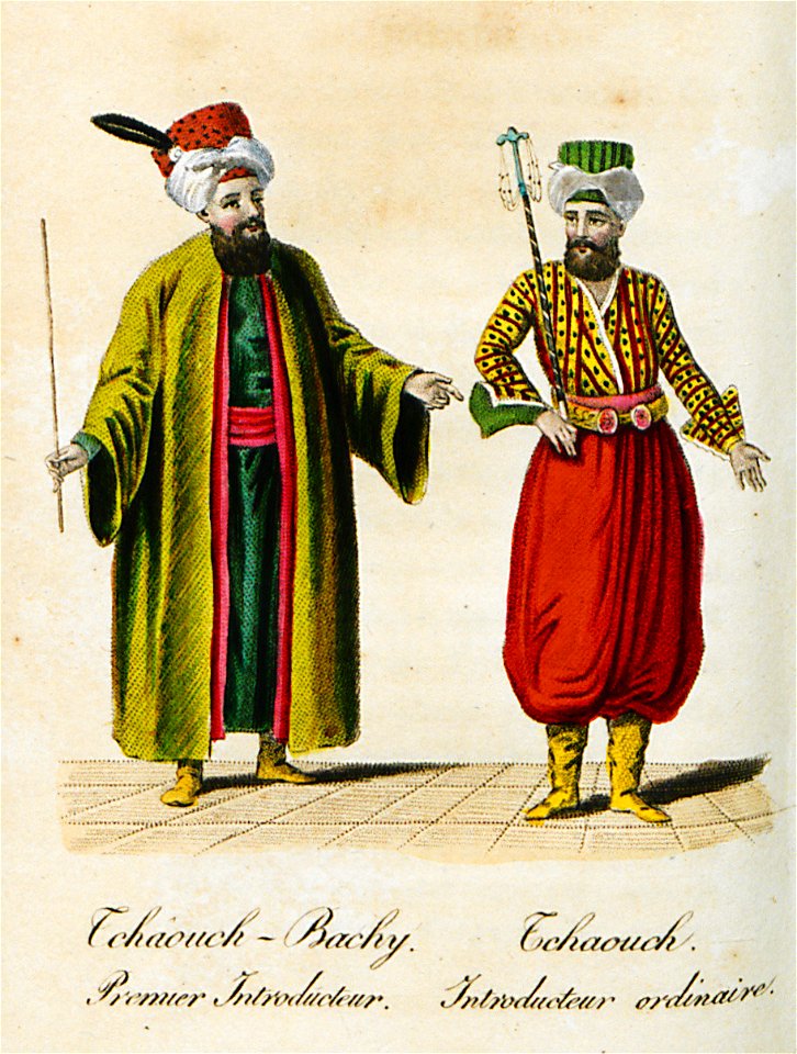 Tchaouch-Bachy Premieur introducteur Tchaouch Introducteur ordineur - Castellan Antoine-laurent - 1812