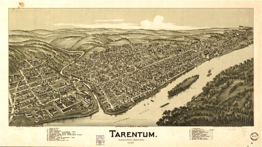Tarentum, Allegheny County, Pennsylvania, 1901. LOC 75696544