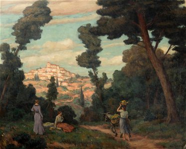 Tavík František Šimon - Landscape in Provence
