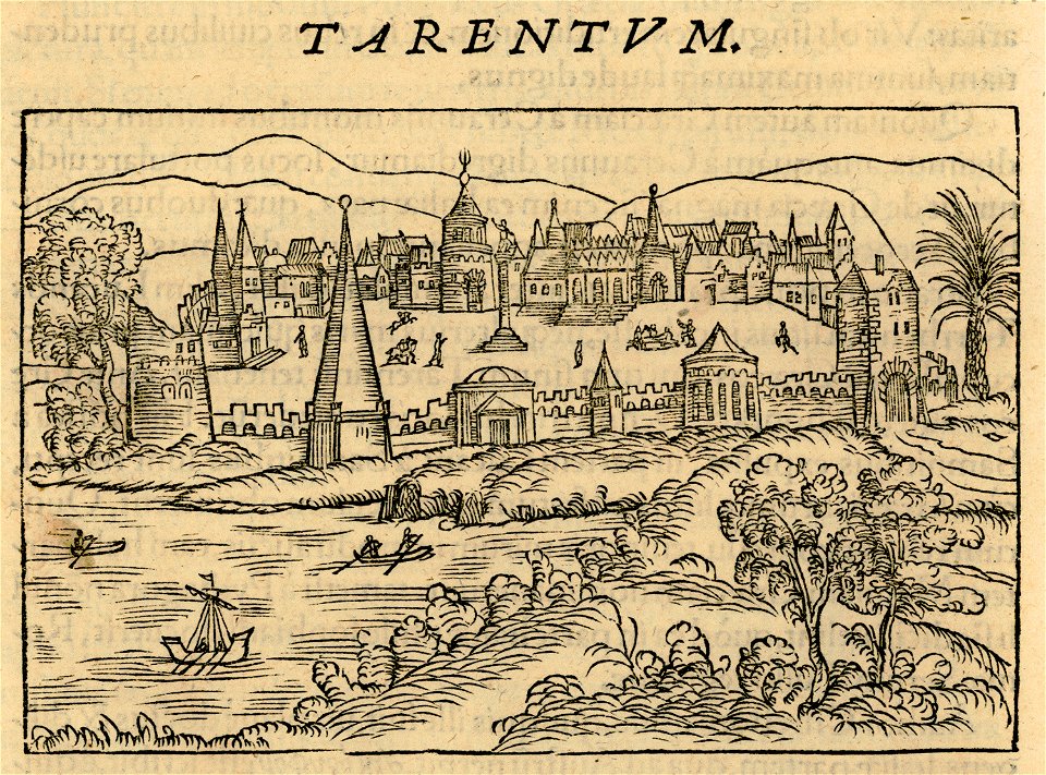 Tarentum - Gerbelius Nicolas - 1545