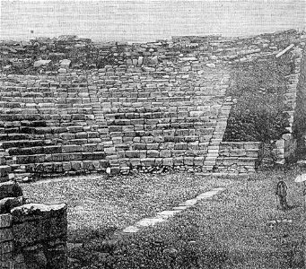 Teatro greco di Segesta (xilografia)