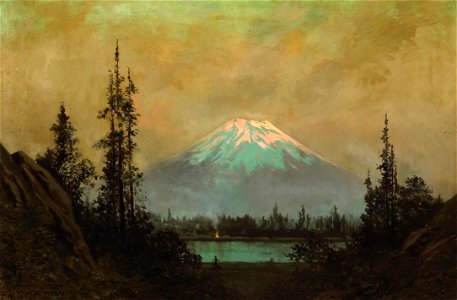 'Mount Baker' by Jules Tavernier