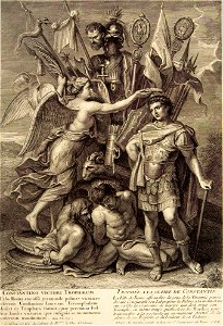 Tardieu Nicolas-Henri - Trophées à la gloire de Constantin
