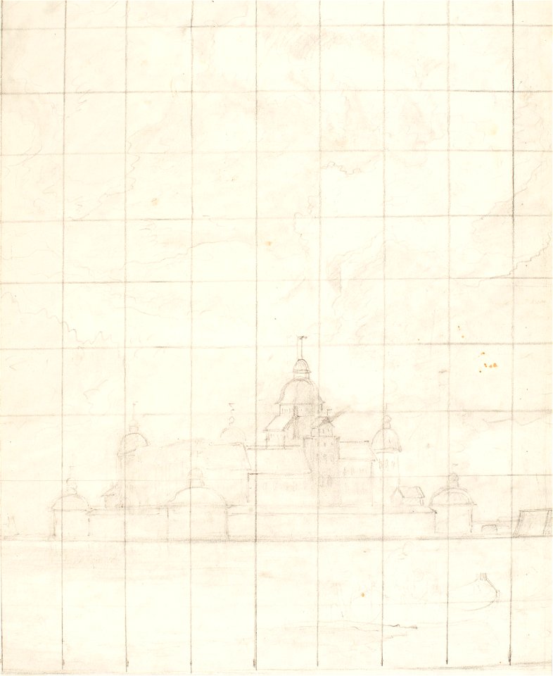 Teckning - Sjöhistoriska museet - 1952-04-13