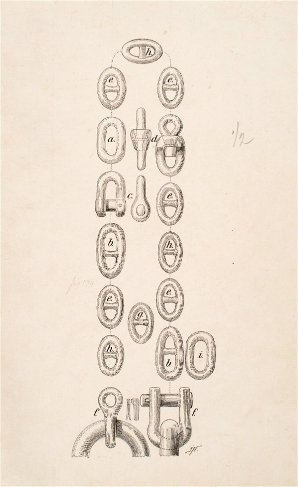 Teckning - Sjöhistoriska museet - 1971-144-1
