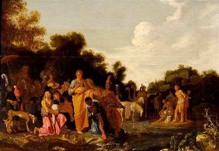 Taufe eines Afrikaners Niederlande 17 Jh
