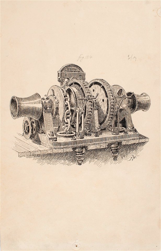 Teckning - Sjöhistoriska museet - 1971-144-7