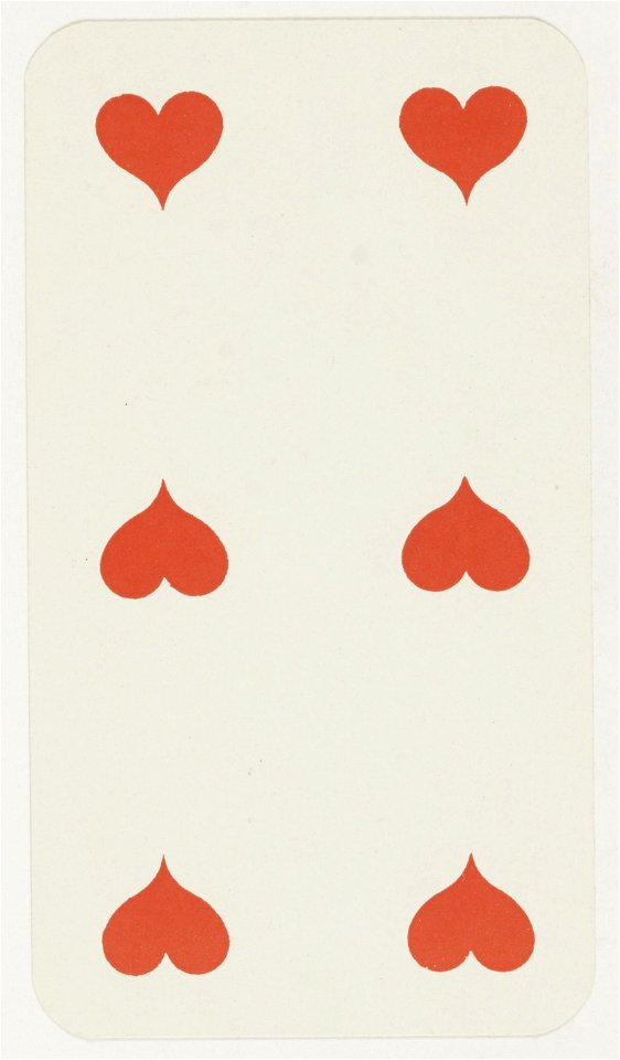 Tarot nouveau - Grimaud - 1898 - Hearts - 06