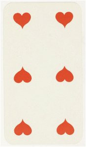 Tarot nouveau - Grimaud - 1898 - Hearts - 06