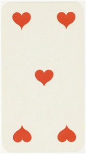 Tarot nouveau - Grimaud - 1898 - Hearts - 05