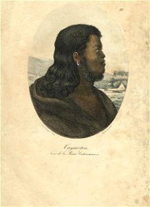 Taymotou, Frere de la Reine Cahoumanou. (Taymotou, Brother of the Queen Cahoumanou.) (BM Oc2006,Prt.95)