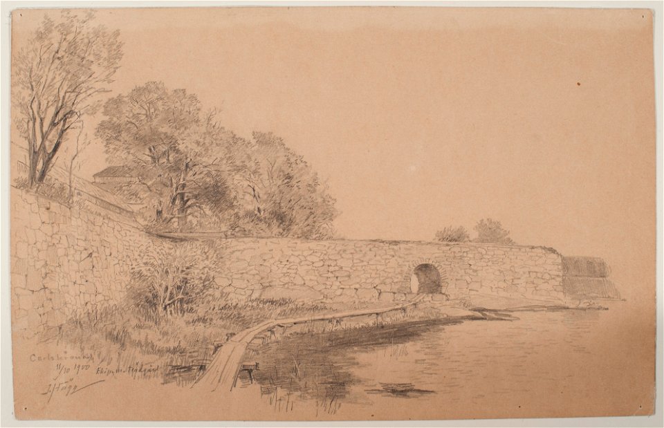 Teckning - Sjöhistoriska museet - OB 168