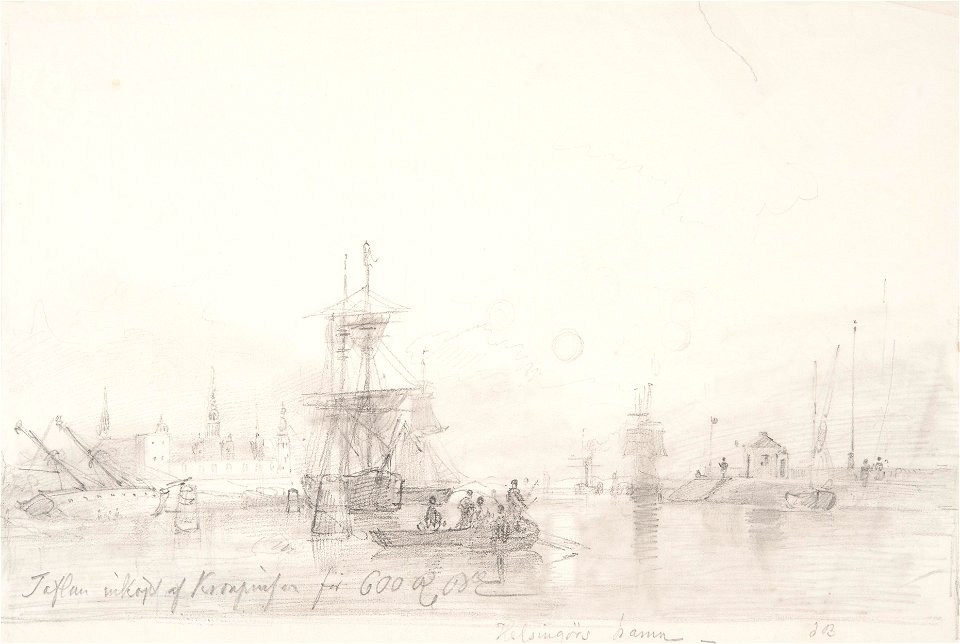Teckning - Sjöhistoriska museet - 1952-04-35
