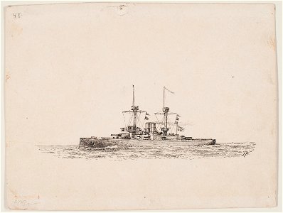 Teckning - Sjöhistoriska museet - OB 214