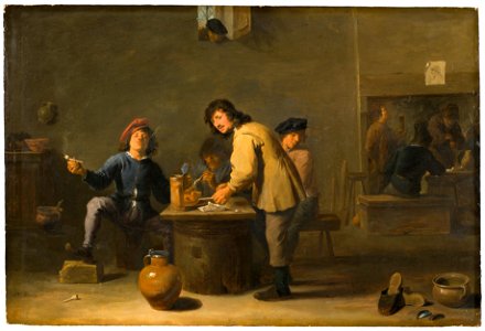 Tavern Scene with Pipe-smokers - Nationalmuseum - 17656