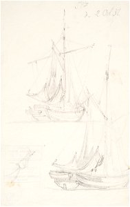 Teckning - Sjöhistoriska museet - 1952-04-27