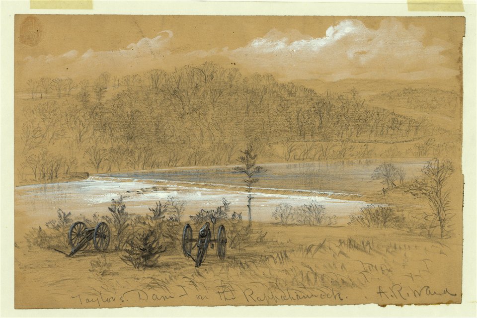 Taylor's Dam on the Rappahannock LCCN2004660092
