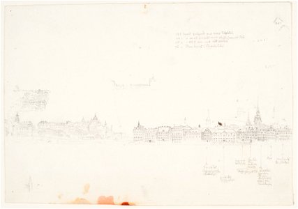 Teckning - Sjöhistoriska museet - OB 376