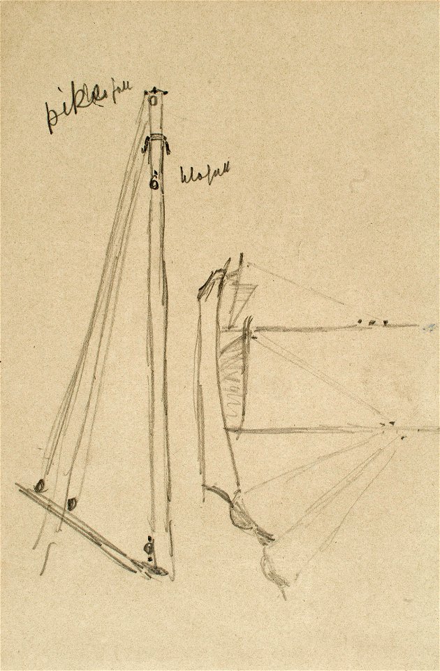 Teckning - Sjöhistoriska museet - OB 131