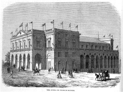 Teatro de Matanzas, en El Museo Universal