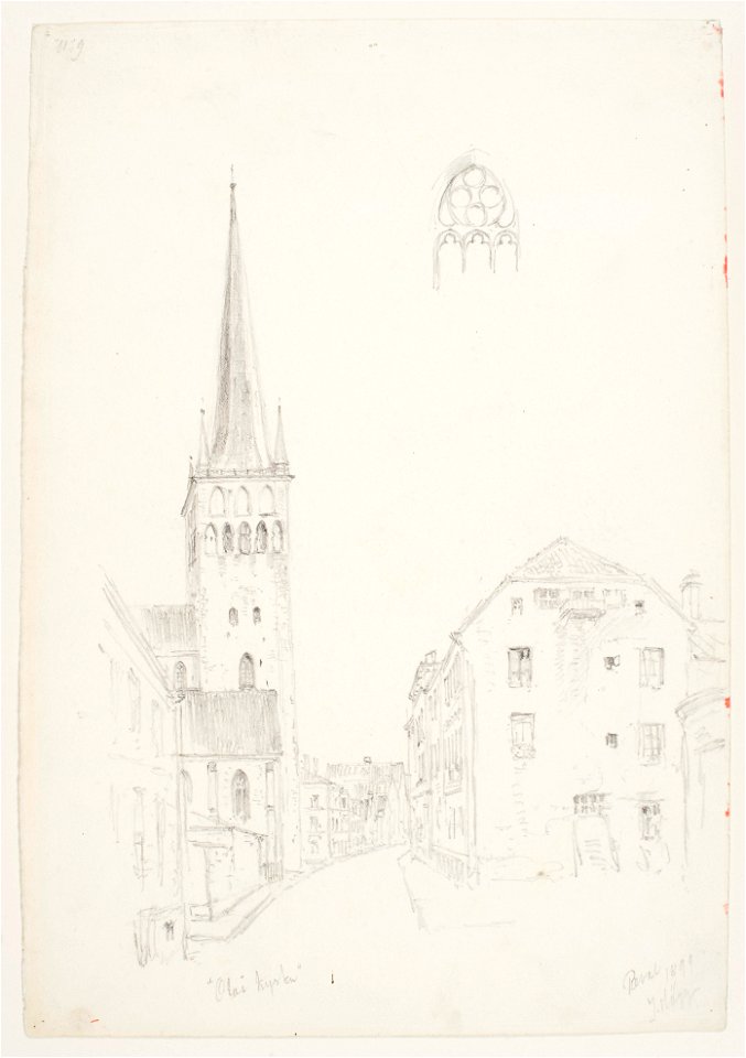 Teckning - Sjöhistoriska museet - OB 257