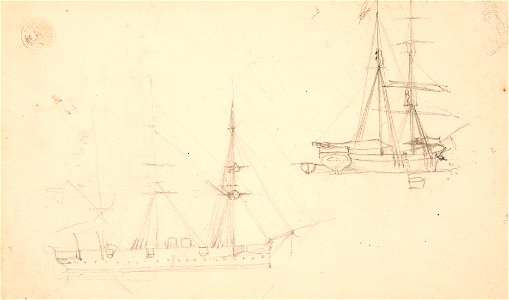 Teckning - Sjöhistoriska museet - OB 139