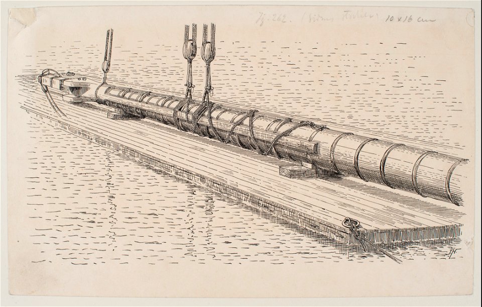 Teckning - Sjöhistoriska museet - OB 185